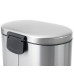 Відро для сміття з плавним закриттям овальне Mixxus Premium Strong-TC0105 SS Color 5л колір нержавіюча сталь (MI7080)