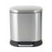 Відро для сміття з плавним закриттям овальне Mixxus Premium Strong-TC0120 SS Color 20л колір нержавіюча сталь (MI7081)