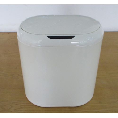 Відро для сміття сенсорне овальне Mixxus Premium Topper-TC0112 White 12л колір білий (MI7082)