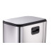 Відро для сміття з плавним закриттям прямокутне Mixxus Cubic-TC0105 SS Color 5л колір нержавіюча сталь (MI7088)