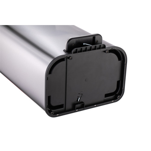 Відро для сміття з плавним закриттям прямокутне Mixxus Cubic-TC0112 SS Color 12л колір нержавіюча сталь (MI7089)