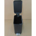 Відро для сміття з плавним закриттям прямокутне Mixxus Diverse-TC0312 Black 12л колір чорний (MI7091)