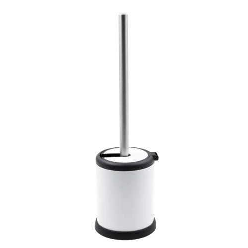 Єршик для унітазу підлоговий Mixxus Topper-TB0201 White колір білий (MI7094)