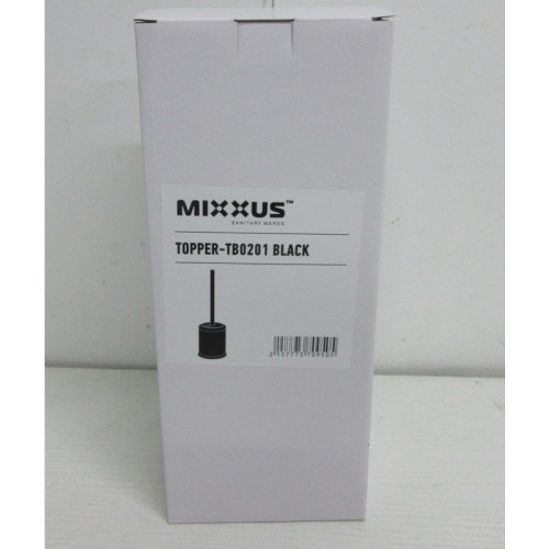 Єршик для унітазу Mixxus Topper-TB0201 Black колір чорний (MI7095)
