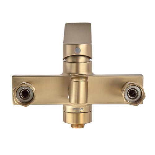 Душевая колонна MIXXUS WILSON 009-J BRUSHED GOLD со смесителем (Цвет матовое золото) (MI7124)