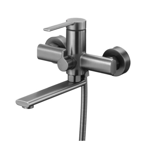 Змішувач для ванни MIXXUS LORD 009 EURO GRAPHITE (Колір графіт) (MI7140)