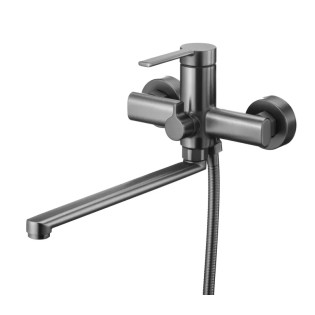 Змішувач для ванни MIXXUS LORD 006 EURO GRAPHITE (Колір графіт) (MI7142)