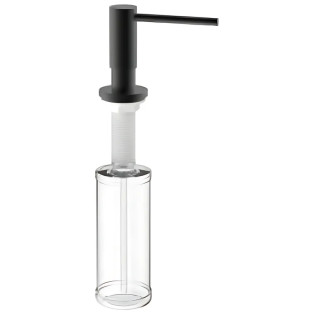 Дозатор для миючого засобу Mixxus DIS-03.SUS Black з нерж.сталі SUS304 300 мл (чорний) (MI7155)