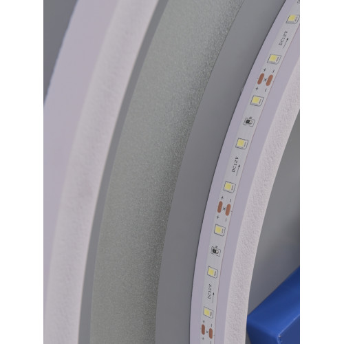 Дзеркало Mixxus PLAIN MC02-80-CASE з Led Touch, Anti-fog, димером, регулятором яскравості, годинником (MI7158)