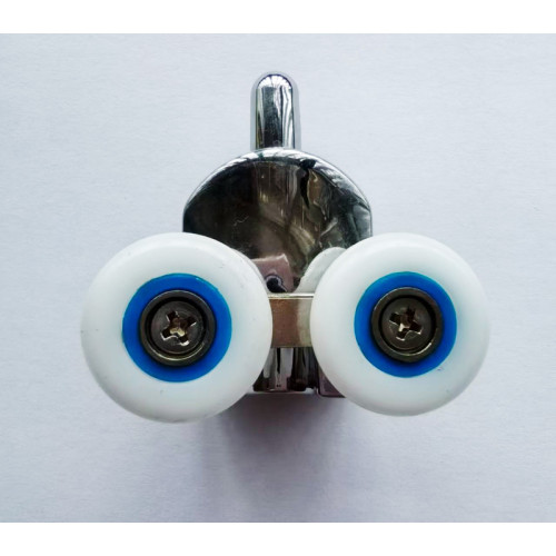 Ролики для душових кабін подвійні колеса MIXXUS PREMIUM ROLLERS SCP02-1 CHROME нижні (23mm для DIVERSE SC01, SC02, SD01) (MI7162)