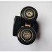 Ролики для душових кабін подвійні колеса MIXXUS PREMIUM ROLLERS SCP01-1 BLACK верхні (23mm для DIVERSE SC01, SC02, SD01) (MI7163)