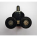 Ролики для душових кабін подвійні колеса MIXXUS PREMIUM ROLLERS SCP02-1 BLACK нижні (23mm для DIVERSE SC01, SC02, SD01) (MI7164)