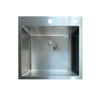 Мийка Mixxus MH5050 Micro Decor SS Color (3.0/0.8) з нерж. сталі (колір нержавіюча сталь) (MI8212)