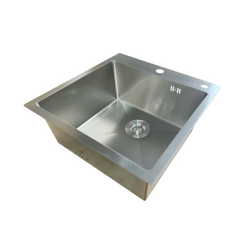 Мийка Mixxus MH5050 Micro Decor SS Color (3.0/0.8) з нерж. сталі (колір нержавіюча сталь) (MI8212)