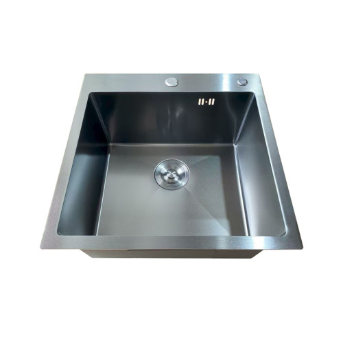Мийка Mixxus MH5050 Micro Decor Graphite (3.0/0.8) з нерж. сталі (колір графіт) (MI8213)