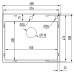 Мийка Mixxus MH6050 Micro Decor SS Color (3.0/0.8) з нерж. сталі (колір нержавіюча сталь) (MI8220)
