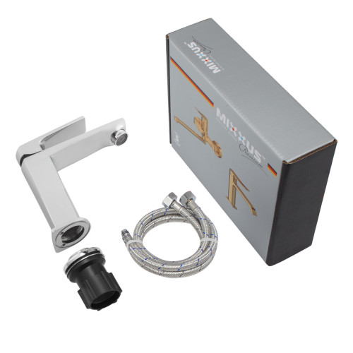 Змішувач для умивальника MIXXUS PREMIUM ARES 001 NUT (MI8256)