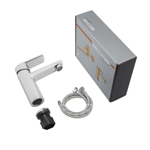 Змішувач для умивальника MIXXUS PREMIUM MATIS 001 NUT (MI8261)