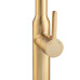Змішувач для кухні MIXXUS PREMIUM PULL 017 BRUSHED GOLD REFL.BLACK (Колір матове золото+силік. вилив чорний) (MI8280)