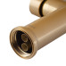 Змішувач для кухні MIXXUS PREMIUM PULL 017 BRUSHED GOLD REFL.BLACK (Колір матове золото+силік. вилив чорний) (MI8280)