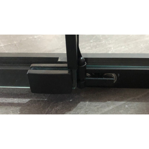 Душова кабіна без піддону Mixxus Premium Quadro SC01-90x90x195-TR Black прозоре скло 6мм (MI8292)