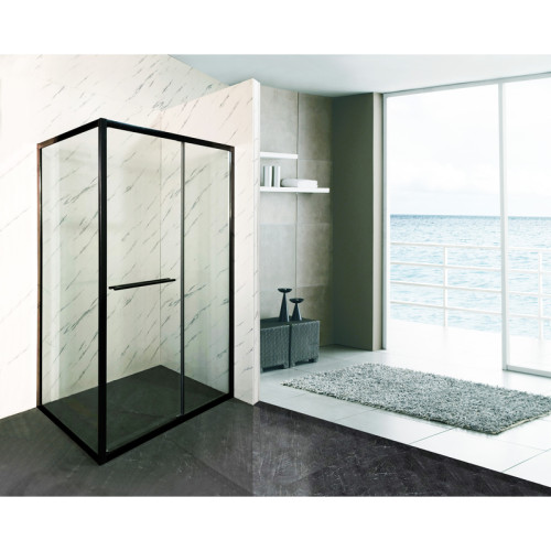 Душевая кабина без поддона Mixxus Premium Quadro SC01-120x80x195-TR Black прозрачное стекло 6мм (MI8293)