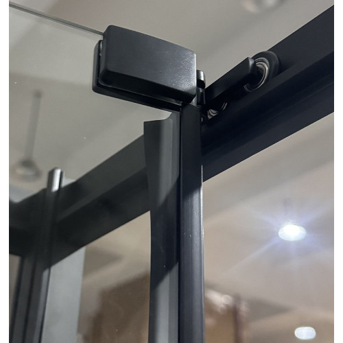 Душевая кабина без поддона Mixxus Premium Quadro SC01-120x80x195-TR Black прозрачное стекло 6мм (MI8293)
