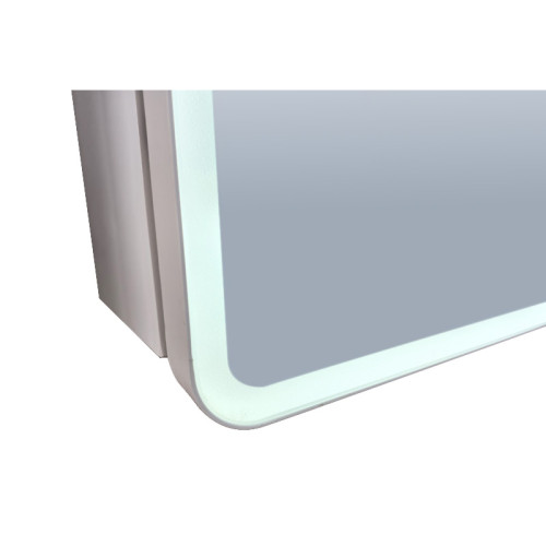 Дзеркальна шафка MIXXUS PREMIUM OLIVARY CM01-70x70x13 з LED Touch, димером, реєстр. яскравості (MI8295)