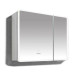 Дзеркальна шафка MIXXUS PREMIUM OLIVARY CM01-80x70x13 з LED Touch, димером, реєстр. яскравості (MI8296)