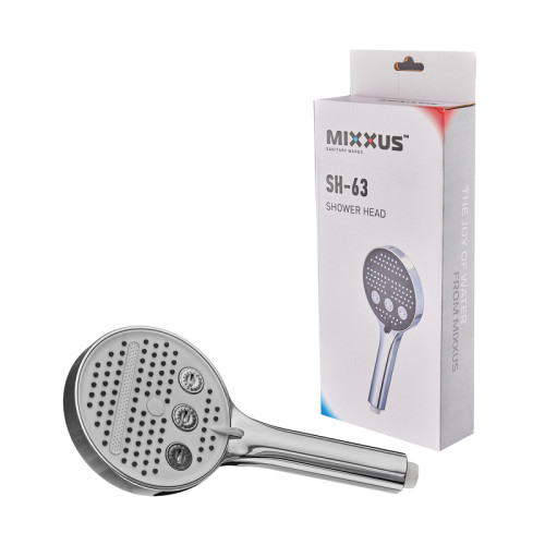 Лейка для душа MIXXUS SH-63 5 функций (Цвет хром) (MI8301)