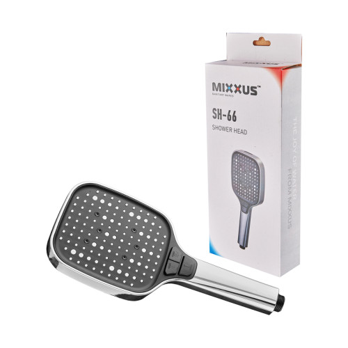 Лейка для душа MIXXUS SH-66 3 функции (Цвет хром) (MI8304)