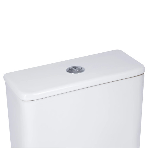 Бачок для унітазу-компакту MIXXUS QUADRO-0404-T1 TANK 400x350x140 в комплекті зі зливною арматурою (MI8315)