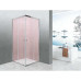 Душевая кабина без поддона MIXXUS CUBIC SC01-90x90x185-TR CHROME прозрачное стекло 4мм NEW (MI8366)
