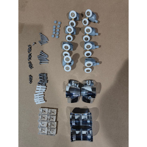 Душевая кабина без поддона MIXXUS CUBIC SC01-90x90x185-TR CHROME прозрачное стекло 4мм NEW (MI8366)