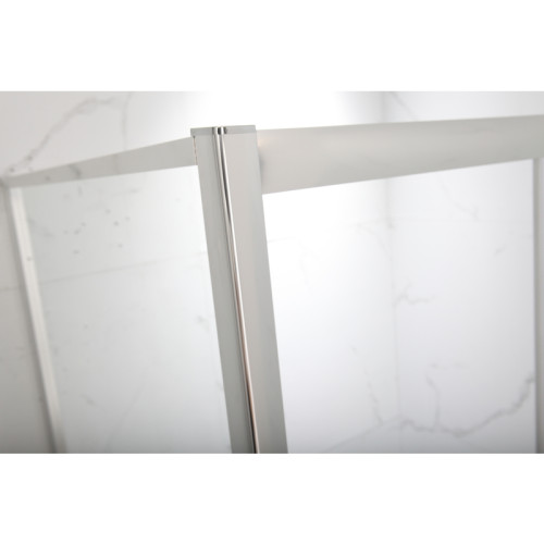 Душова кабіна з низьким піддоном MIXXUS HARD SCT01-100x90x198-TR CHROME прозоре скло 5мм NEW (2 ящ) (MI8368)