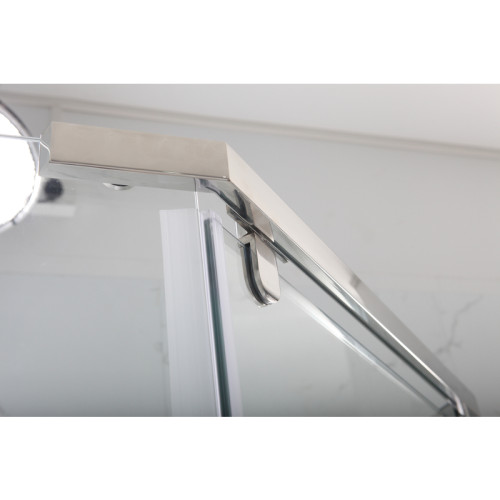 Душова кабіна з низьким піддоном MIXXUS LINES SCT01-90x90x198-TR CHROME прозоре скло 6мм NEW (2 ящ) (MI8370)