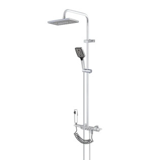 Душова колона зі змішувачем MIXXUS PREMIUM TERRA 029-J (колір хром) (MI8381)