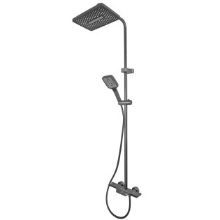 Душова колона із змішувачем MIXXUS PREMIUM TERRA 009-J GRAPHITE (колір графіт) (MI8385)