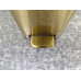 Відро для сміття з плавним закриттям прямокутне Mixxus Premium Quadro-TC0105 Brushed Gold 5 л (колір матове золото) (MI8394)
