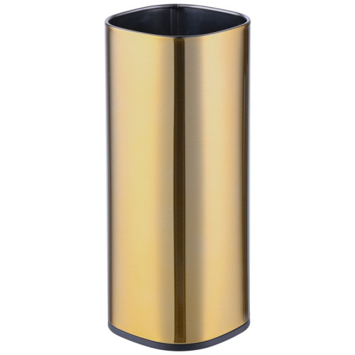 Єршик для унітазу для підлоги Mixxus Premium Quadro-TB0201 Brushed Gold (колір матове золото) (MI8395)
