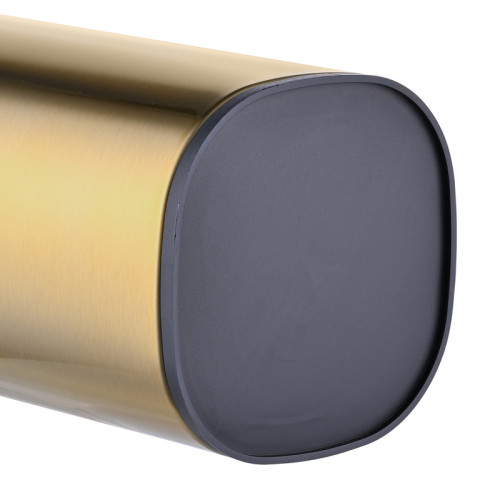 Єршик для унітазу для підлоги Mixxus Premium Quadro-TB0201 Brushed Gold (колір матове золото) (MI8395)