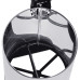 Відро для сміття з плавним закриттям кругле Mixxus Ellipse-TC0212 SS Color 12л (колір нержавійка) (MI8399)