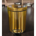 Відро для сміття з плавним закриттям кругле Mixxus Ellipse-TC0205 Brushed Gold 5л (колір матове золото) (MI8400)