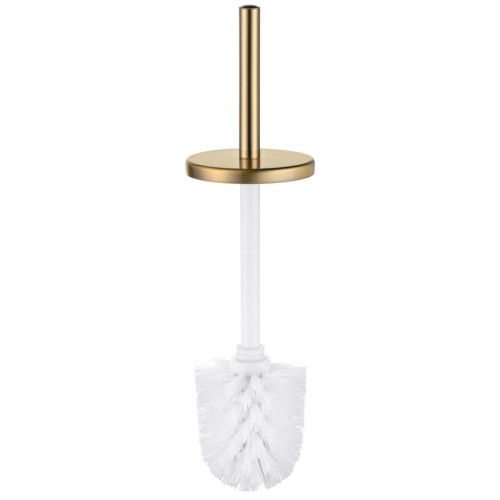 Йоршик для унітазу підлоговий Mixxus Ellipse-TB0202 Brushed Gold (колір матове золото) (MI8401)