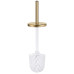 Йоршик для унітазу підлоговий Mixxus Ellipse-TB0202 Brushed Gold (колір матове золото) (MI8401)