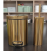 Йоршик для унітазу підлоговий Mixxus Ellipse-TB0202 Brushed Gold (колір матове золото) (MI8401)