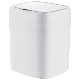 Відро для сміття сенсорне прямокутне Mixxus Wave-TC0212 White 12 л (колір білий) (MI8403)