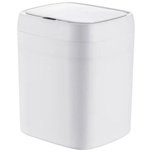Відро для сміття сенсорне прямокутне Mixxus Wave-TC0212 White 12 л (колір білий) (MI8403)