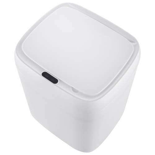 Відро для сміття сенсорне прямокутне Mixxus Wave-TC0212 White 12 л (колір білий) (MI8403)