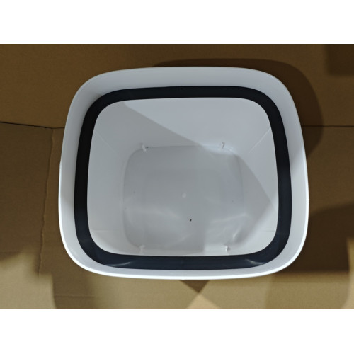 Відро для сміття сенсорне прямокутне Mixxus Wave-TC0212 White 12 л (колір білий) (MI8403)